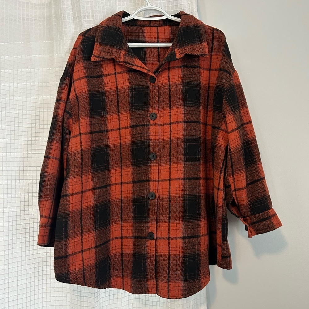 Shein Plaid Skaket